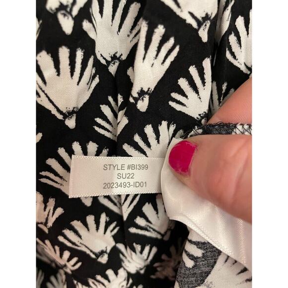 J.CREW Women Beautiful‎ Curved Ruffle Hem Midi Dress Lightweight Size 4 MSRP $98 - Picture 8 of 10